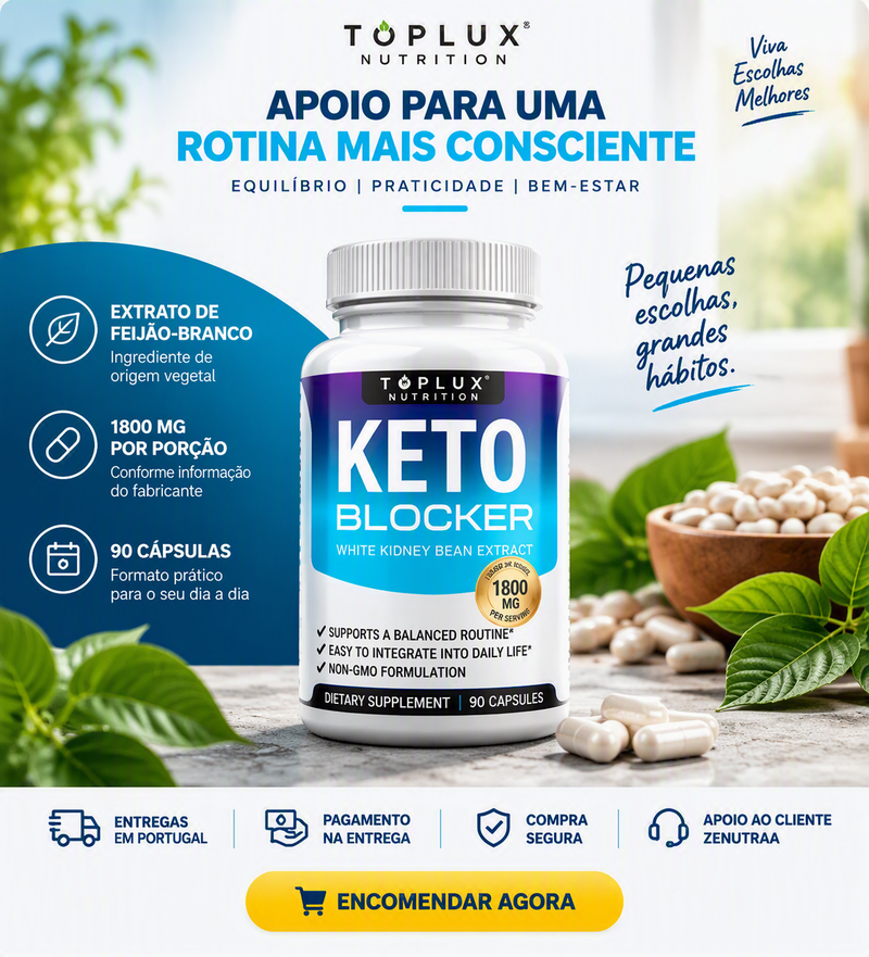 Por que o Toplux Keto Blocker é essencial