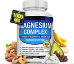 Complexo de Magnésio 8 em 1 | 1000 mg por Porção | 90 Cápsulas
